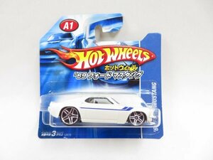 (n1706）ホットウィール 69 フォード マスタング FORD MUSTANG No.A1 日本語ショートカード