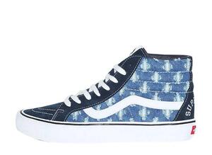 Supreme Vans Sk8-Hi Hole Punch Denim "Blue" 27cm VN0A38Z32DD