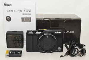 【特上品】 Nikon デジタルカメラ COOLPIX A900 A900BK　#7647