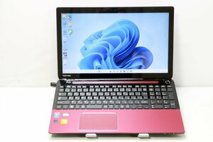 東芝 B754/88KR PB75488KBURW Core i7 4700MQ 2.4GHz 8GB 1000GB ブルーレイ Windows11 カメラ 3ヶ月保証 wn8162