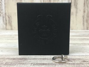 164AH CHROME HEARTS NAIL FLAT リング クロムハーツ ネイル インボイスコピー付き【中古】