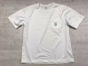 ユニクロ UNIQLO ドラえもん アニメ マンガ 藤子F不二雄 ポケT 半袖Tシャツ カットソー メンズ 胸ポケット付き コラボ M 白