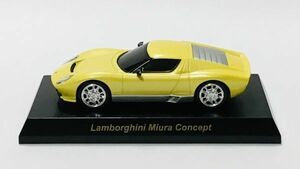 ●MKA135 サークルKサンクス限定　京商 ランボルギーニミニカーコレクション 3 ミウラコンセプト　黄　Lamborghini Miura concept 1/64
