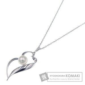 MIKIMOTO ミキモト アコヤパール 真珠 ネックレス シルバー レディース 中古