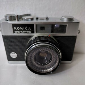 コニカ KONICA EE-MATIC Deluxe HEXANON 1:2.8 f=40mm フィルム カメラ 