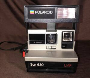 【現状販売品　ジャンク品】ポラロイドカメラ Polaroid インスタントカメラ Sun 630 LAND CAMERA