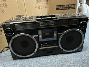 シャープ　ラジカセ　GF-303SB レトロ　ジャンク