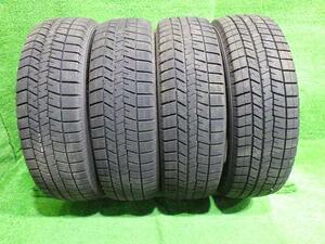 中古 ダンロップ タイヤ 冬 175/65R15 4本 2022年 WM03