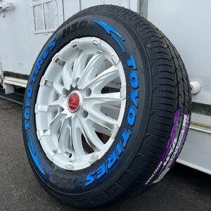 【ハイエース レジアスエース】車検対応 新品 タイヤホイール4本セット 16インチ 1台分 TOYO トーヨー H30 215/65R16 BD12