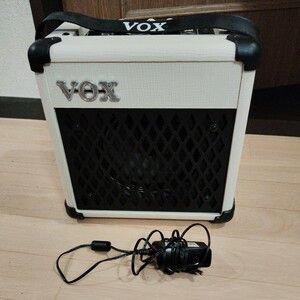 VOX MINI5-RM MINI5 Rhythm ギターアンプ リズムマシン エフェクター 自宅練習 5w アイボリー 廃番 レア ベースアンプにも