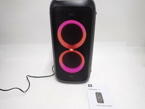 JBL PARTYBOX 100 ジェームス・バロー・ランシング パーティーボックス バッテリー内蔵 Bluetooth スピーカー 動作品 元箱付 ∬ 6F8E1-1