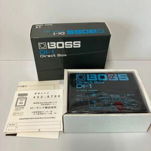 音響機器 BOSS DI ダイレクトボックス PA機材 ローランド 