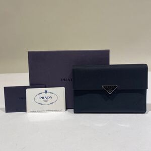 美品　プラダ　PRADA　　三つ折り財布　J00250