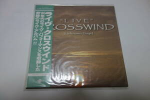 送料無料★CROSSWIND/LIVE CROSSWIND UNKNOWN DAYS(ライブ・クロスウインド) 紙ジャケCD リマスター★紙ジャケット レア 小川銀次 ライヴ