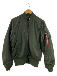 ALPHA INDUSTRIES◆L-2B/フライトジャケット/S/ナイロン/KHK/TA0414-076