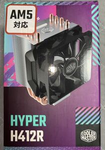 cooler master HYPER H412R CPUクーラー(intel/AMD両対応)、RR-H412-20PK-R2