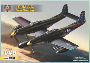 モデルズビット MODELSVIT 1/48 アメリカ空軍夜間戦闘機 ノースアメリカン F-82 F/G ツインマスタング