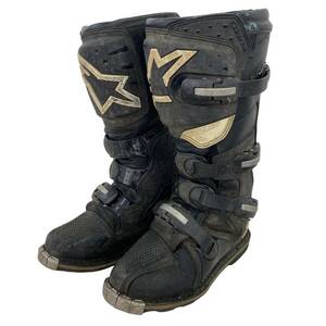 【即決】 alpinestars アルパインスターズ TECH3 オフロードブーツ 黒系 ブラック系 25cm 10596-100