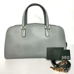 【美品】 Valextra ヴァレクストラ ハンドバッグ レザー 2way 高級