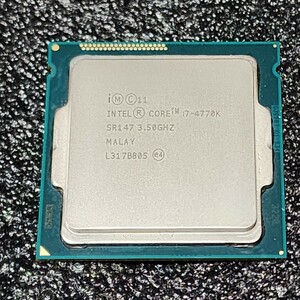 CPU Intel Core i7 4770K 3.5GHz 4コア8スレッド Haswell PCパーツ インテル 動作確認済み (2)