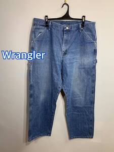 訳あり　ビッグサイズ■Wrangler ラングラー■CARPENTER ペインターパンツ: W38☆TS-244