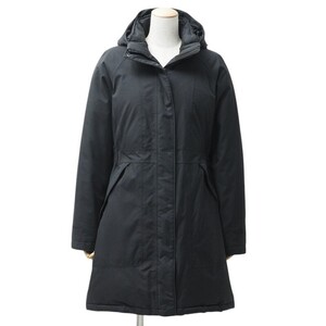 TI5225▼ザ ノースフェイス/THE NORTH FACE*CC13*Arctic Parka*着脱フード付き ロングダウンジャケット コート*Mサイズ*ブラック