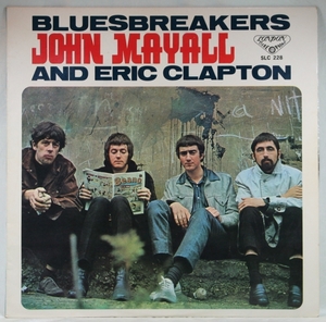 中古LP「John Mayall & The Blues Breakers With Eric / ジョン・メイオールとエリック・クラプトン」