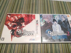 デビルサバイバー オーバークロック デビルサバイバー2 ブレイクレコード/DEVIL SURVIVOR OVER CLOCK BREAK RECORD ATLUS ニンテンドー3DS