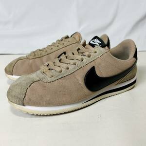 15年製 正規品 NIKE CORTEZ BASIC PREM QS 819721-201 ナイキ コルテッツ ベーシック プレミアム クイックストライク ベージュ系 27.5cm