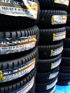 即納　2024年製　送料無料　AS1　165/55R15 75H４本　新品　未使用　ダンロップ オールシーズン　個人宅　配達OK　DUNLOP