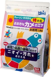 キョーリン 大きなカメのエサ 特大粒 1kg×2個セット