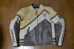 【中古】Dainese G. KING-K Pelle size：50　ダイネーゼ ジャッカ キング-K ペレ Kenny Roberts キングケニー ケニーさん