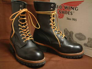 箱付 8 1/2D 2218 Logger Boots Red Wing Shoes Made in USA January 2008 /検 2210 699 ロガー