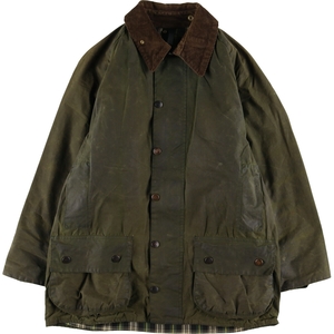 古着 00年代 バブアー Barbour BEAUFORT ビューフォート 旧3ワラント オイルド ハンティングジャケット 英国製 C40 メンズM相当 /eaa499727