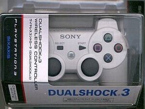 中古PS3ハード ワイヤレスコントローラDUALSHOCK3 セラミック・ホワイト