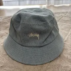 Stussy デニム　バケットハット