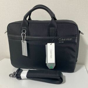 ★新品★Calvin Klein(カルバンクライン)/ビジネスバッグ/ブリーフケース/2WAY/ブラック