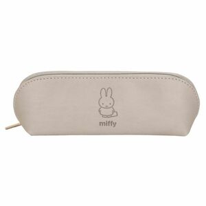 ミッフィー miffy ペンケース(グレージュ) ニュアンスカラーシリーズ