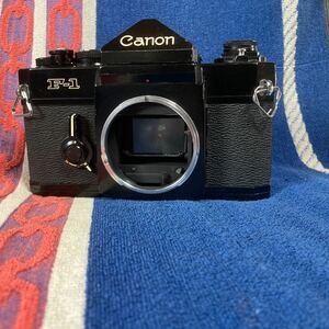 ★綺麗・美品★Canon F-1 ボディ キャノン フィルムカメラボディ シャッターが切れ露出計も反応することを確認 実写使用していたカメラ