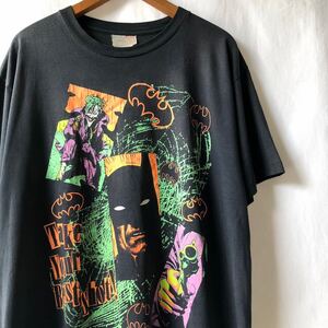 80s BATMAN THE KILLING JOKE バットマン ジョーカー Tシャツ XL USA製 ビンテージ 80年代 キリングジョーク JOKER オリジナル アメコミ