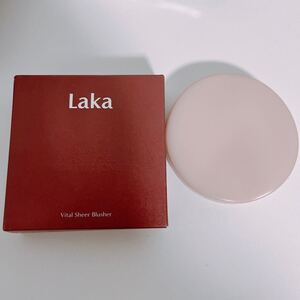 Laka Vital Sheer Blusher チーク　ピンク系　ラカ