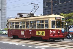 鉄道写真　広島電鉄　600形　Lサイズ