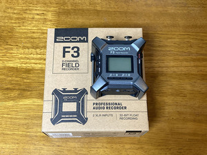 zoom F3 32bit 2ch フィールドレコーダー　おまけ付