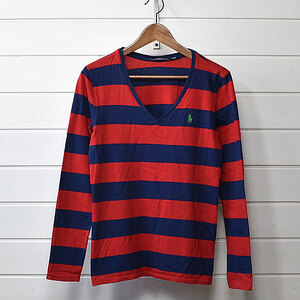 RALPH LAUREN SPORT ラルフローレン スポーツ ボーダー カットソー Tシャツ 長袖｜21b0552*A