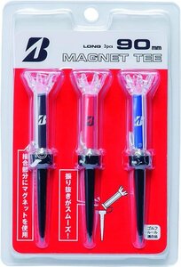 ■Bridgestone MAGNET TEE LONG 3pcs 90mm マグネットティー ロングティー【(全長：90mm ,上部：43mm )x3本