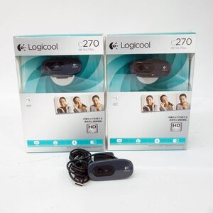 099 Logicool ロジクール C270 HD ウェブカメラ 3個セット ※中古/現状品