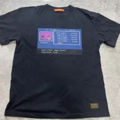 古着　謎の店×ダウンタウン熱血物語　THUNDERBOXくにおくんTシャツ　XL