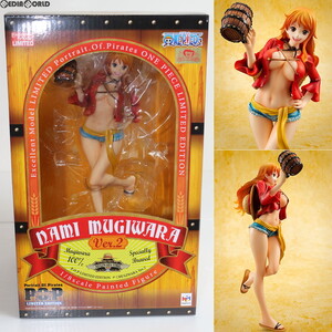 【中古】[FIG]オンラインショップ限定 Portrait.Of.Pirates P.O.P LIMITED EDITION ナミ MUGIWARA Ver.2 ONE PIECE(ワンピース) 1/8 完成品