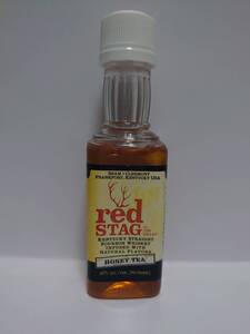 ミニボトル　ケンタッキー・バーボンウイスキー　「JIM BEAM red STAG」