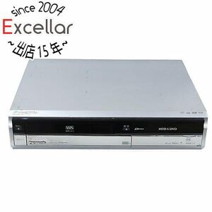 【中古】Panasonic HDD内蔵VHS一体型DVDレコーダー DIGA DMR-XW40V-S リモコンなし [管理:1150020493]